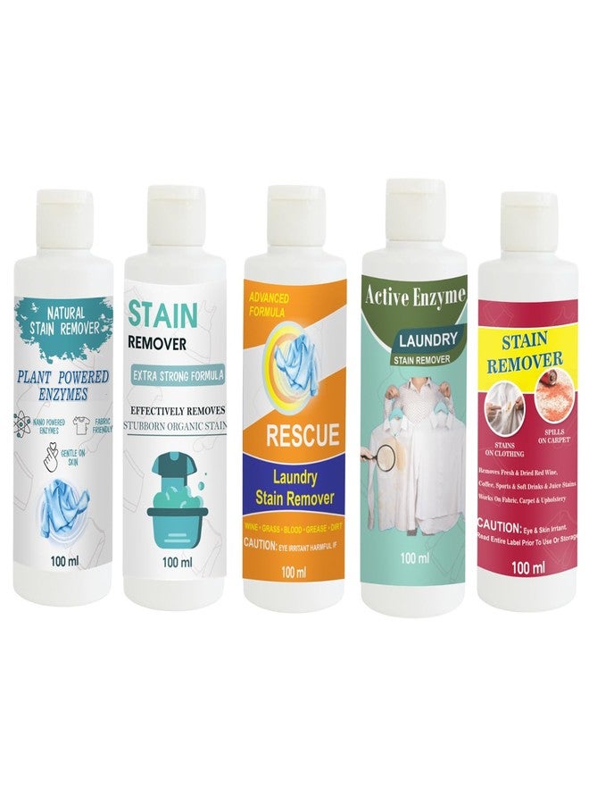 مجموعة مزيلات البقع من توفوس: مزيل بقع القمصان، والدمى، والبرتقال، والفستق، والأحمر | محلول تنظيف متعدد الأسطح للملابس والأقمشة والمفروشات (100 غرام لكل عبوة) - Image 1